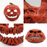 3-pack Scary Pumpkin Mask - PU Foam Pumpkin Head Costume Prop, DIY Halloween Party Decoration for Carnival, Fancy Dress, Birthdays and Festive Displays
