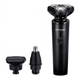 3-in-1 Electric Shaver for Men -  USB Rechargeable, 8D Floating Heads, Travel Lock, Nose & Sideburn Trimmer, Portable Grooming Kit In Australia - Darrahopens