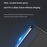 3-in-1 Electric Body Groomer for Men - IPX5 Waterproof, USB-C Rechargeable, Adjustable 3-12mm Comb, Skin-Safe Rounded Blade, Travel Lock, Wet Dry Use