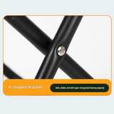 Green Portable foldable stool with a crossbody strap - High Carbon Steel Frame and Oxford Fabric Outdoor Camping Chair with Mesh Storage Pocket - Lightweight Travel Seat for Hiking Fishing and Festivals