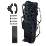 Black Universal Motorcycle Bike Cup Holder - Self-Adaptive Rotating Water Bottle Cage, No-Drill Handlebar Mount for Scooter E-Bike, Shockproof Secure Grip,Maximum fits water cups up to 85mm In Australia - Darrahopens