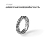 Silvery US 11 Transformable Astronomical Sphere Ring - Alloy - 2-in-1 Ring and Pendant Design, Rotating Globe Structure, Retro Cosmic Style, Unisex Fashion Accessory
