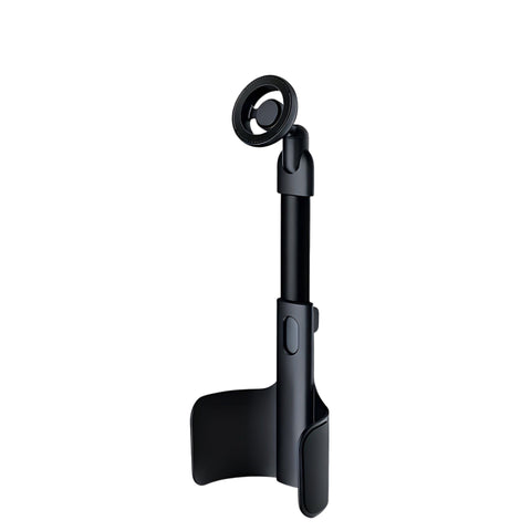 2-in-1 Magnetic Car Cup Holder Phone Mount - Adjustable Height Aluminum Alloy Cup Base with 360 Degree Rotation for Dashboard and Console, Universal Fit for Bottles and Navigation In Australia - Darrahopens
