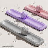 Purple Fascia Ball Foot Massager- 2 myofascial release balls and 1 non-slip base, Washable PP Design for Plantar Fasciitis Relief, Yoga, Gym Recovery and Daily Foot Care