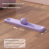 Pink Fascia Ball Foot Massager- 2 myofascial release balls and 1 non-slip base, Washable PP Design for Plantar Fasciitis Relief, Yoga, Gym Recovery and Daily Foot Care