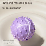 Pink Fascia Ball Foot Massager- 2 myofascial release balls and 1 non-slip base, Washable PP Design for Plantar Fasciitis Relief, Yoga, Gym Recovery and Daily Foot Care
