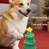 Dog Christmas Squeaky Toys（Santa） – Festive Designs ,Durable, bite-resistant, interactive vinyl squeaky toys—perfect as holiday stocking stuffers for dogs