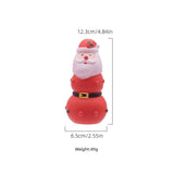 Dog Christmas Squeaky Toys（Santa） – Festive Designs ,Durable, bite-resistant, interactive vinyl squeaky toys—perfect as holiday stocking stuffers for dogs