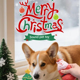 Dog Christmas Squeaky Toys（Reindeer） – Festive Designs ,Durable, bite-resistant, interactive vinyl squeaky toys—perfect as holiday stocking stuffers for dogs In Australia - Darrahopens