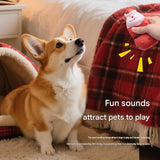 Dog Christmas Squeaky Toys（Reindeer） – Festive Designs ,Durable, bite-resistant, interactive vinyl squeaky toys—perfect as holiday stocking stuffers for dogs