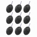 9 Pack Stainless Steel Scouring Pad with Hanging Loop - Heavy Duty Kitchen Scrubber for Pots Pans Sinks, Rust Resistant Spiral Woven Design, 30g Durable Cleaning Ball In Australia - Darrahopens