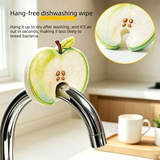 10 pack Cute Apple-shaped Wood Pulp Sponge - Compressed Kitchen Dishwashing Scrubber, Fast Foaming, Oil Resistant, Quick Drying, Eco Friendly Cellulose Cleaning Pad for Pots and Pans In Australia - Darrahopens