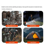 Saltwater Powered LED Camping Lantern - Emergency Light with 72 Hour Runtime, No Battery Required, Portable Outdoor Lamp for Disaster Prep, Fishing and Hiking