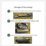 Darrahopens Outdoor Recreation > Camping > Camping Appliances 3x5m Green Multi-Purpose Outdoor Tarp - 19 Anchor Points Waterproof Rain Fly with Blackout Coating, Camping Shelter, Sun Canopy & Ground Mat for Hiking & Backpacking In Australia - Darrahopens