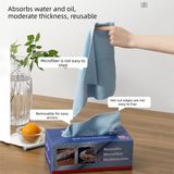 Pull-Out Microfiber Cleaning Cloths, 30 Pack 28 x 28 cm Disposable or Reusable Kitchen Towels, Grey In Australia - Darrahopens