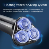 Electric Rotary Shaver for Men - Basic Set, USB Rechargeable Digital Display Beard Shaver with Protective Cover, Charging Cable and Cleaning Brush In Australia - Darrahopens