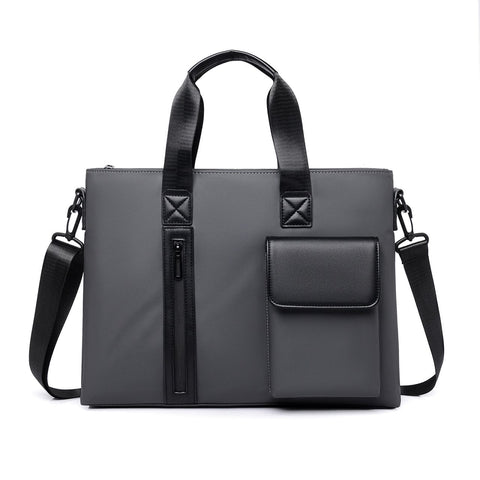 Black Men's Laptop Bag - Large Capacity Multi-Compartment Shoulder and Hand Carry Computer Bag for Office, University, Commuting and Business Travel In Australia - Darrahopens