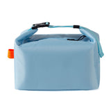 Blue Foldable Insulated Lunch Bag - Waterproof Oxford Cloth Lunch Tote with Thickened Aluminium Foil Lining for Work, Office, Meal Prep and Daily Food Carry In Australia - Darrahopens