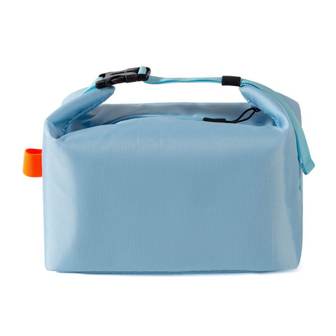 Blue Foldable Insulated Lunch Bag - Waterproof Oxford Cloth Lunch Tote with Thickened Aluminium Foil Lining for Work, Office, Meal Prep and Daily Food Carry In Australia - Darrahopens