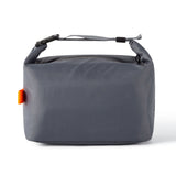 Gray Foldable Insulated Lunch Bag - Waterproof Oxford Cloth Lunch Tote with Thickened Aluminium Foil Lining for Work, Office, Meal Prep and Daily Food Carry In Australia - Darrahopens