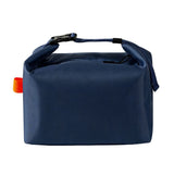 Navy Blue Foldable Insulated Lunch Bag - Waterproof Oxford Cloth Lunch Tote with Thickened Aluminium Foil Lining for Work, Office, Meal Prep and Daily Food Carry In Australia - Darrahopens