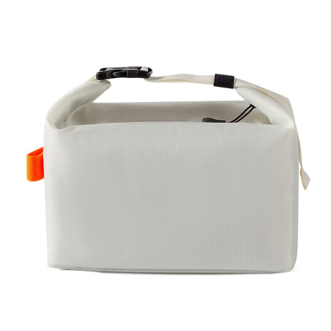 Beige Foldable Insulated Lunch Bag - Waterproof Oxford Cloth Lunch Tote with Thickened Aluminium Foil Lining for Work, Office, Meal Prep and Daily Food Carry In Australia - Darrahopens
