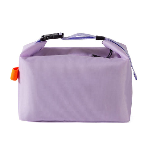 Purple Foldable Insulated Lunch Bag - Waterproof Oxford Cloth Lunch Tote with Thickened Aluminium Foil Lining for Work, Office, Meal Prep and Daily Food Carry In Australia - Darrahopens