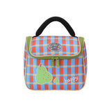Blue Insulated Lunch Bag - Portable Lunch Tote with Thickened Aluminium Foil Lining for Office Workers, Students, School Meals and Daily Food Carry In Australia - Darrahopens