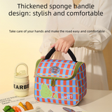 Pink Insulated Lunch Bag - Portable Lunch Tote with Thickened Aluminium Foil Lining for Office Workers, Students, School Meals and Daily Food Carry In Australia - Darrahopens