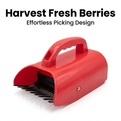 Blueberry Picker Tool with Handle, Berry Harvesting Scoop for Blueberries and Raspberries, Handheld Fruit Picking Basket Garden Tool for Easy Berry Collection In Australia - Darrahopens