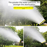 4-Head Adjustable Garden Spray Nozzle - Wide-Area Watering and Mist Sprayer with Stepped Hose Connector for Gardens, Lawns, Orchards and Irrigation In Australia - Darrahopens