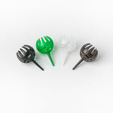 50 Pack Fertiliser Baskets with Ground Spikes (Green Small) - Reusable Garden Fertiliser Holders for Potted Plants, Flowers, Bonsai and Home Gardening In Australia - Darrahopens