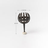 50 Pack Fertiliser Baskets with Ground Spikes (Brown Large) - Reusable Garden Fertiliser Holders for Potted Plants, Flowers, Bonsai and Home Gardening In Australia - Darrahopens