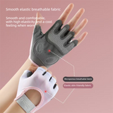 Women and Men Gym Gloves (Purple-Pink Size S)- Breathable Half Finger Workout Gloves with Wrist Support, Shock Absorbing Non Slip Weight Lifting Gloves for Fitness In Australia - Darrahopens
