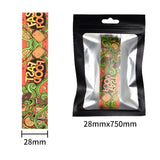2 PCS Pickleball Paddle Edge Protection Tape - Food-themed Pattern TPU Protective Strip 28mm x 750mm, Anti Scratch Wear Resistant Paddle Guard Tape, Personalised Sports Accessory for Pickleball Players In Australia - Darrahopens