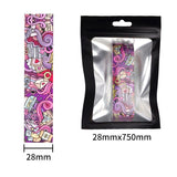 2 PCS Pickleball Paddle Edge Protection Tape - Dreamy Party Pattern TPU Protective Strip 28mm x 750mm, Anti Scratch Wear Resistant Paddle Guard Tape, Personalised Sports Accessory for Pickleball Players In Australia - Darrahopens