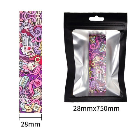 2 PCS Pickleball Paddle Edge Protection Tape - Dreamy Party Pattern TPU Protective Strip 28mm x 750mm, Anti Scratch Wear Resistant Paddle Guard Tape, Personalised Sports Accessory for Pickleball Players In Australia - Darrahopens