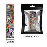 2 PCS Pickleball Paddle Edge Protection Tape - Pumpkin Pattern TPU Protective Strip 28mm x 750mm, Anti Scratch Wear Resistant Paddle Guard Tape, Personalised Sports Accessory for Pickleball Players In Australia - Darrahopens