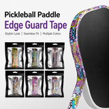 2 PCS Pickleball Paddle Edge Protection Tape - Dynamic Maze Pattern TPU Protective Strip 28mm x 750mm, Anti Scratch Wear Resistant Paddle Guard Tape, Personalised Sports Accessory for Pickleball Players In Australia - Darrahopens