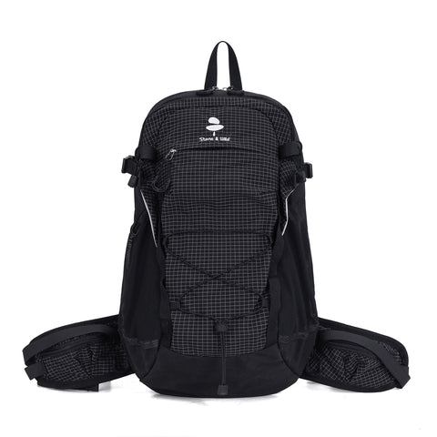 Lightweight Hiking Backpack 20L Black - Ultralight Oxford Cloth Daypack with Breathable Mesh Back, Adjustable Straps for Trekking Camping Travel In Australia - Darrahopens