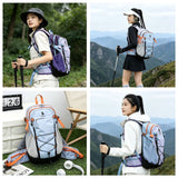 Lightweight Hiking Backpack 20L Black - Ultralight Oxford Cloth Daypack with Breathable Mesh Back, Adjustable Straps for Trekking Camping Travel In Australia - Darrahopens