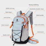 Lightweight Hiking Backpack 20L Black - Ultralight Oxford Cloth Daypack with Breathable Mesh Back, Adjustable Straps for Trekking Camping Travel In Australia - Darrahopens