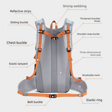 Lightweight Hiking Backpack 20L Black - Ultralight Oxford Cloth Daypack with Breathable Mesh Back, Adjustable Straps for Trekking Camping Travel In Australia - Darrahopens