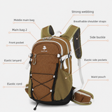 Lightweight Hiking Backpack 20L Brown - Ultralight Oxford Cloth Daypack with Breathable Mesh Back, Adjustable Straps for Trekking Camping Travel In Australia - Darrahopens