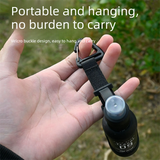 2 Pack 50ml Portable Spray Bottle - Leakproof Travel Mist Sprayer with Carabiner, Fine Mist Pump for Outdoor Camping Hiking, 12cm Black In Australia - Darrahopens