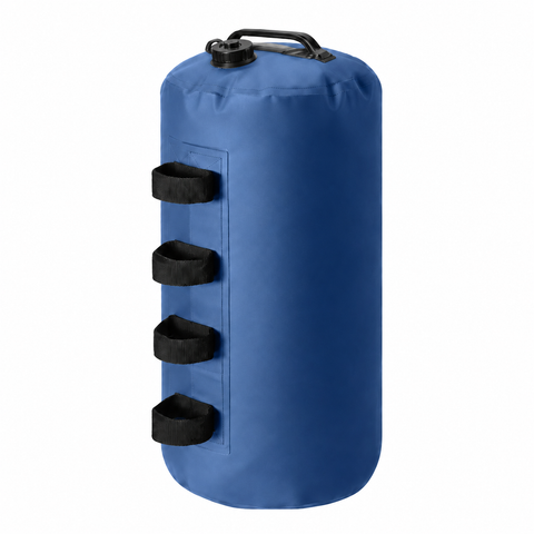 10L(20X30CM) Gazebo Water Weight Bag Blue- Portable Refillable Canopy Leg Anchor with Carry Handle, Pole Straps and Anti Backflow Valve for Camping, Marquees and Outdoor Shelters In Australia - Darrahopens