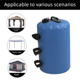 10L(20X30CM) Gazebo Water Weight Bag Blue- Portable Refillable Canopy Leg Anchor with Carry Handle, Pole Straps and Anti Backflow Valve for Camping, Marquees and Outdoor Shelters In Australia - Darrahopens
