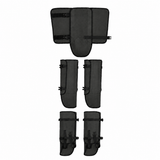 Waterproof Hiking Gaiters Black - 3 Layer Nylon Leg and Boot Covers with Adjustable Buckles for Bushwalking, Camping, Mud, Sand, Rain and Snow - 1 Pair In Australia - Darrahopens