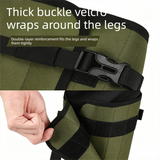 Waterproof Hiking Gaiters Black - 3 Layer Nylon Leg and Boot Covers with Adjustable Buckles for Bushwalking, Camping, Mud, Sand, Rain and Snow - 1 Pair In Australia - Darrahopens