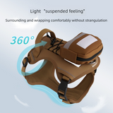 Dog Harness with Backpack and Leash Set - Size S Adjustable Breathable Mesh Pet Vest with Reflective Trim, Storage Pouch and Control Handle for Walking and Hiking In Australia - Darrahopens